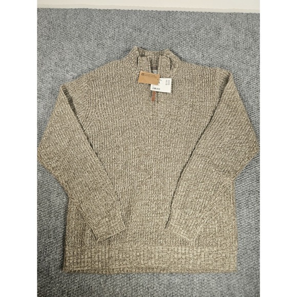 Mountain Warehouse‎ XXL 1/4 Zip Chuncky Knit Jumper Sweatshirt Size Sweater - Picture 2 of 8